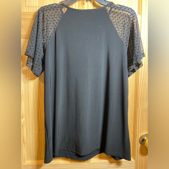 Anne Klein NWT Short-sleeve Blouse - Picture 4 of 4